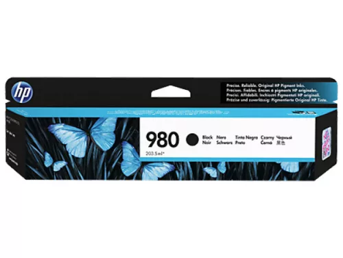 HP D8J10A No.980 Black Eredeti Tintapatron
