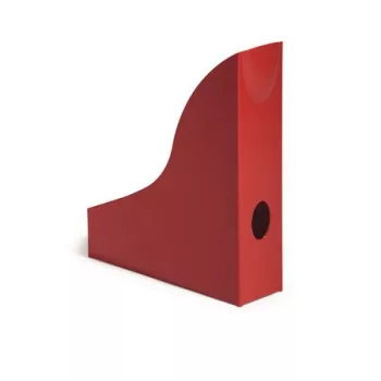   Iratpapucs, műanyag, 73 mm, DURABLE, "Basic", piros