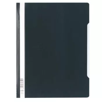 Gyorsfűző, PP, A4+, DURABLE, fekete