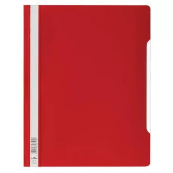 Gyorsfűző, PP, A4+, DURABLE, piros