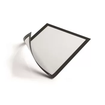   Infokeret, A4, mágneses, DURABLE "DURAFRAME® MAGNETIC", fekete