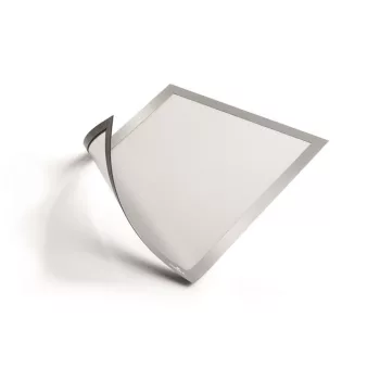   Infokeret, A4, mágneses, DURABLE "DURAFRAME® MAGNETIC", ezüst