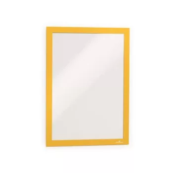   Infokeret, A4, öntapadó háttal, DURABLE "DURAFRAME®", sárga