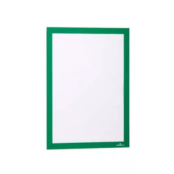   Infokeret, A4, öntapadó háttal, DURABLE "DURAFRAME®", zöld