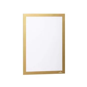   Infokeret, A4, öntapadó háttal, DURABLE "DURAFRAME®", arany