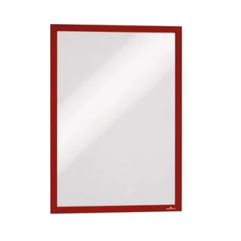   Infokeret, A3, öntapadó háttal, DURABLE "DURAFRAME®", piros