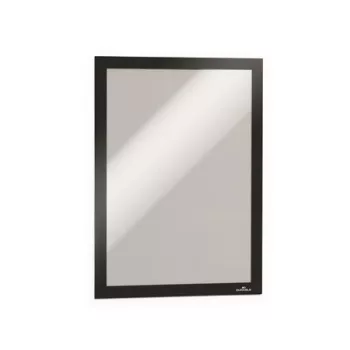   Infokeret, A4, öntapadó háttal, DURABLE "DURAFRAME®", fekete