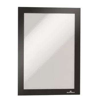   Infokeret, A5, mágneses, DURABLE "DURAFRAME MAGNETIC", fekete