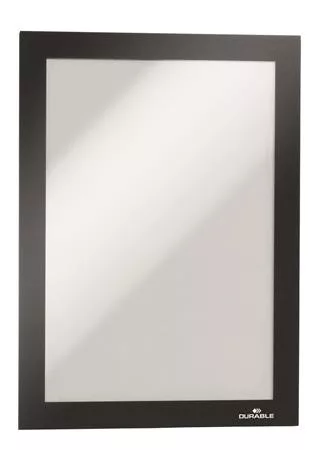 Infokeret, A5, mágneses, DURABLE "DURAFRAME MAGNETIC", fekete