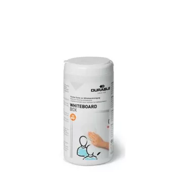   Tisztítókendő, 100 db, DURABLE "WHITEBOARD BOX 100"