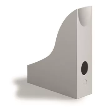   Iratpapucs, műanyag, 73 mm, DURABLE "Eco", szürke