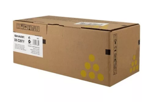 Sharp DXC20TY Eredeti toner YELLOW
