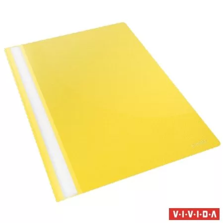Gyorsfűző, PP, A4, ESSELTE "Standard", VIVIDA, sárga