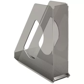   Iratpapucs, műanyag, 68 mm, ESSELTE "Europost", füstszínű