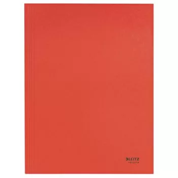   Pólyás dosszié, karton, A4, LEITZ "Recycle", piros