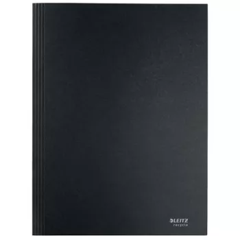  Pólyás dosszié, karton, A4, LEITZ "Recycle", fekete