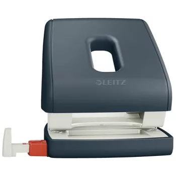   Lyukasztó, kétlyukú, 30 lap, LEITZ "Cosy", bársonyszürke