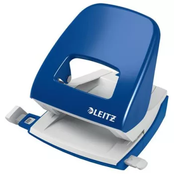   Lyukasztó, kétlyukú, 30 lap, LEITZ "Nexxt", kék