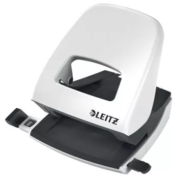   Lyukasztó, kétlyukú, 30 lap, LEITZ "Nexxt Wow", fehér