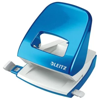   Lyukasztó, kétlyukú, 30 lap, LEITZ "Nexxt Wow", kék