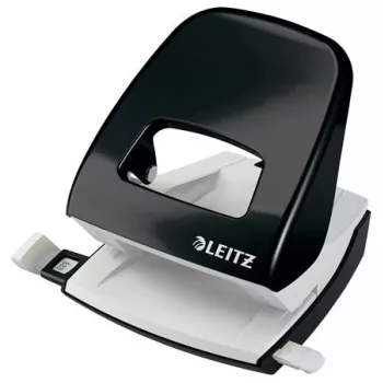   Lyukasztó, kétlyukú, 30 lap, LEITZ "Nexxt Wow", fekete