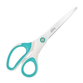   Olló, irodai, 20,5 cm, LEITZ "Wow Titán", jégkék