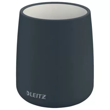   Írószertartó, kerámia, LEITZ "Cosy", bársonyszürke