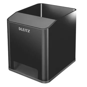   Írószertartó, kettős színhatású, LEITZ "Duo", fekete