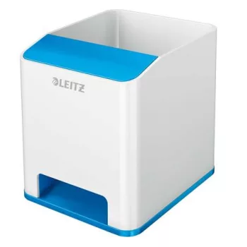   Írószertartó, kettős színhatású, LEITZ "Wow", kék