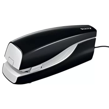   Tűzőgép, elektromos, 24/6, 20 lap, LEITZ "Nexxt 5533", fekete