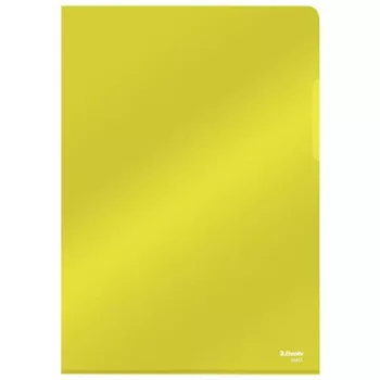   Genotherm, "L", A4, 150 mikron, víztiszta felület, ESSELTE "Luxus", sárga