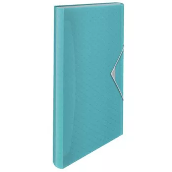   Harmonikamappa, A4, PP, 6 rekeszes, ESSELTE "Colour'Breeze", kék