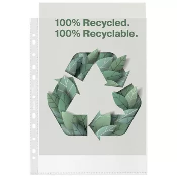   Genotherm, lefűzhető, A4, 70 mikron, narancsos felület, ESSELTE "Recycled"