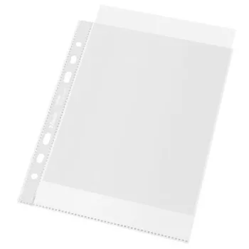   Genotherm, lefűzhető, A5, 70 mikron, narancsos felület, ESSELTE "Recycled"