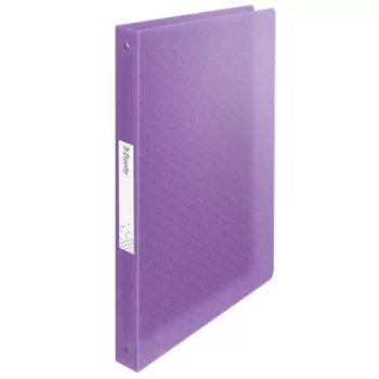   Gyűrűs könyv, 4 gyűrű, 25 mm, A4, PP, ESSELTE "Colour'Breeze", levendula
