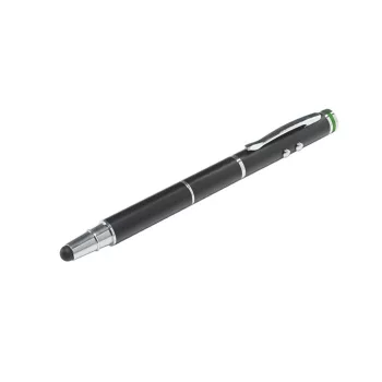   Érintőtoll, érintőképernyős készülékekhez, 4-az-1-ben, LEITZ "Stylus", fekete