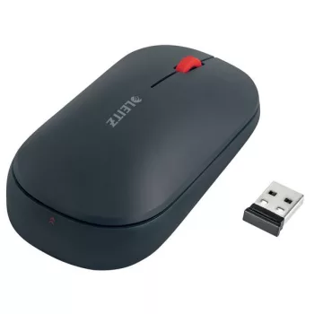   Egér, vezeték nélküli, Bluetooth, LEITZ "Cosy", bársonyszürke