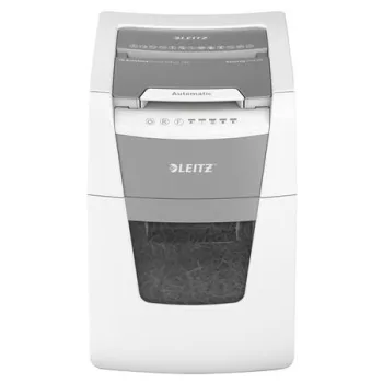   Iratmegsemmisítő, mikrokonfetti, 100 lap, LEITZ "IQ AutoFeed SmallOffice 100 P5 Pro"