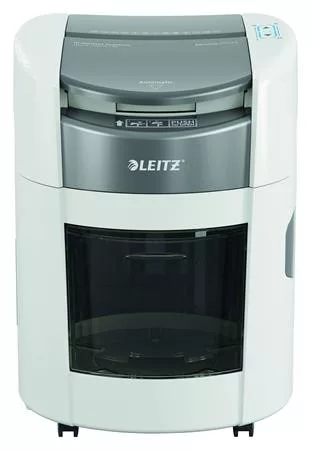 Iratmegsemmisítő, konfetti, 150 lap, LEITZ "IQ OptiMax Autofeed Home Office 150 P4"