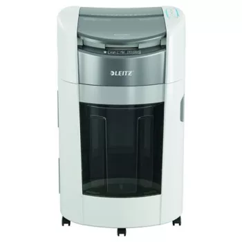   Iratmegsemmisítő, mikrokonfetti, 300 lap, LEITZ "IQ OptiMax Autofeed Office 300 P5"