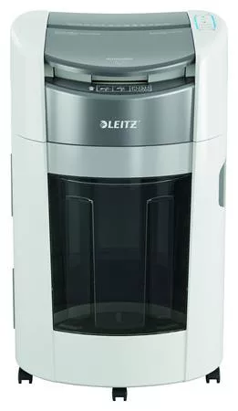 Iratmegsemmisítő, konfetti, 300 lap, LEITZ "IQ OptiMax Autofeed Office 300 P4"