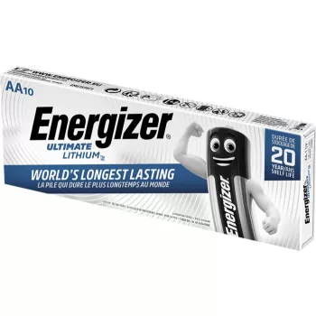   Elem, AA ceruza, 10 db, lítium, ENERGIZER "Ultimate Lithium"