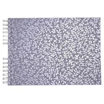   Fotóalbum, spirál, 32x22 cm, 25 lap, EXACOMPTA "AutentiK", kékesszürke