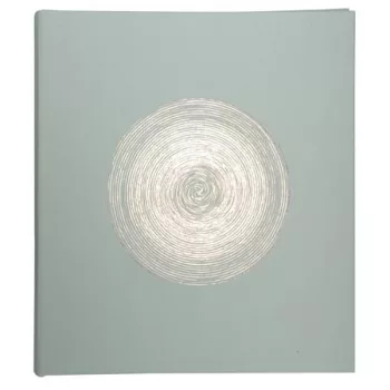   Fotóalbum, 29x32 cm, 30 lap, EXACOMPTA "Ellipse", szürkészöld