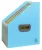 Harmonika iratpapucs, 265x325 mm, PP, 12 rekeszes, EXACOMPTA "Pop'NCo", ciánkék