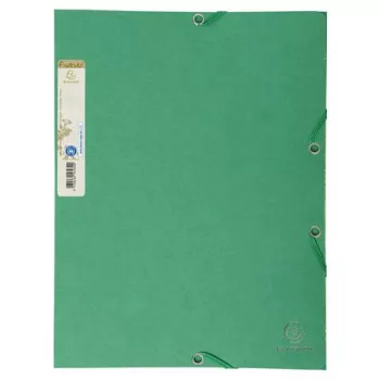  Gumis mappa, karton, A4, EXACOMPTA "Forever®", zöld