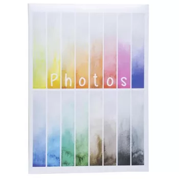   Fotóalbum, 22,5x32,5 cm, 50 lap, EXACOMPTA "Rainbow"
