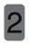 Információs tábla, öntapadó, 2,5x4,4 cm, alumíniumhatású, EXACOMPTA, 2-es