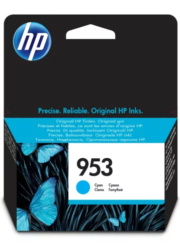 HP 953 Cyan F6U12AE Eredeti Tintapatron
