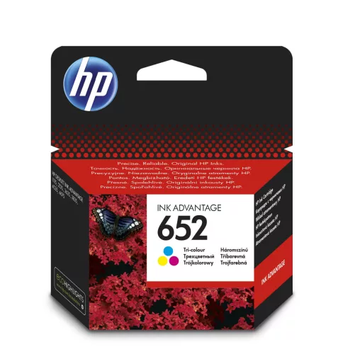 HP 652 Color F6V24AE Eredeti Tintapatron